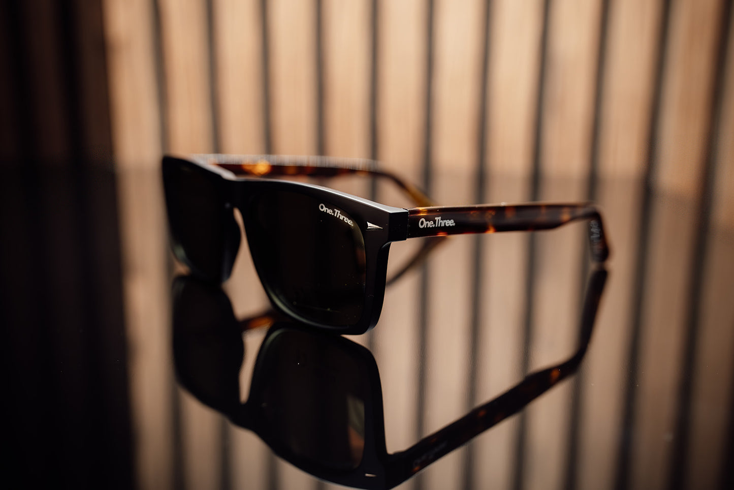 Trinity - Matte Black and Tortoise Shell